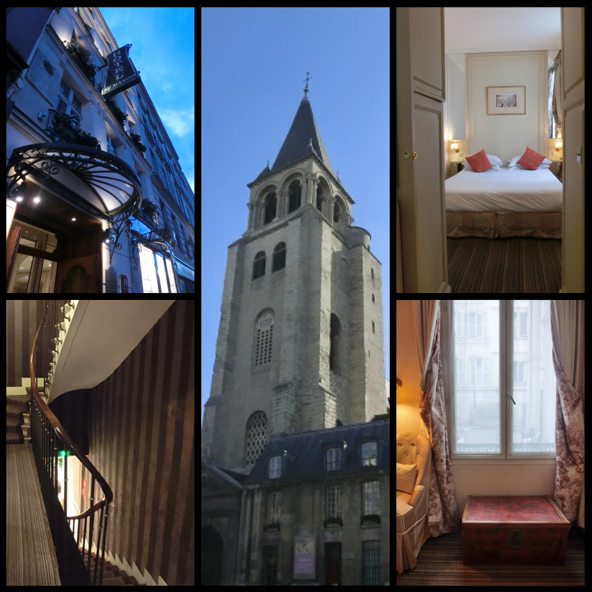 パリ、サンジェルマンのプチホテル Au Manoir St.Germain