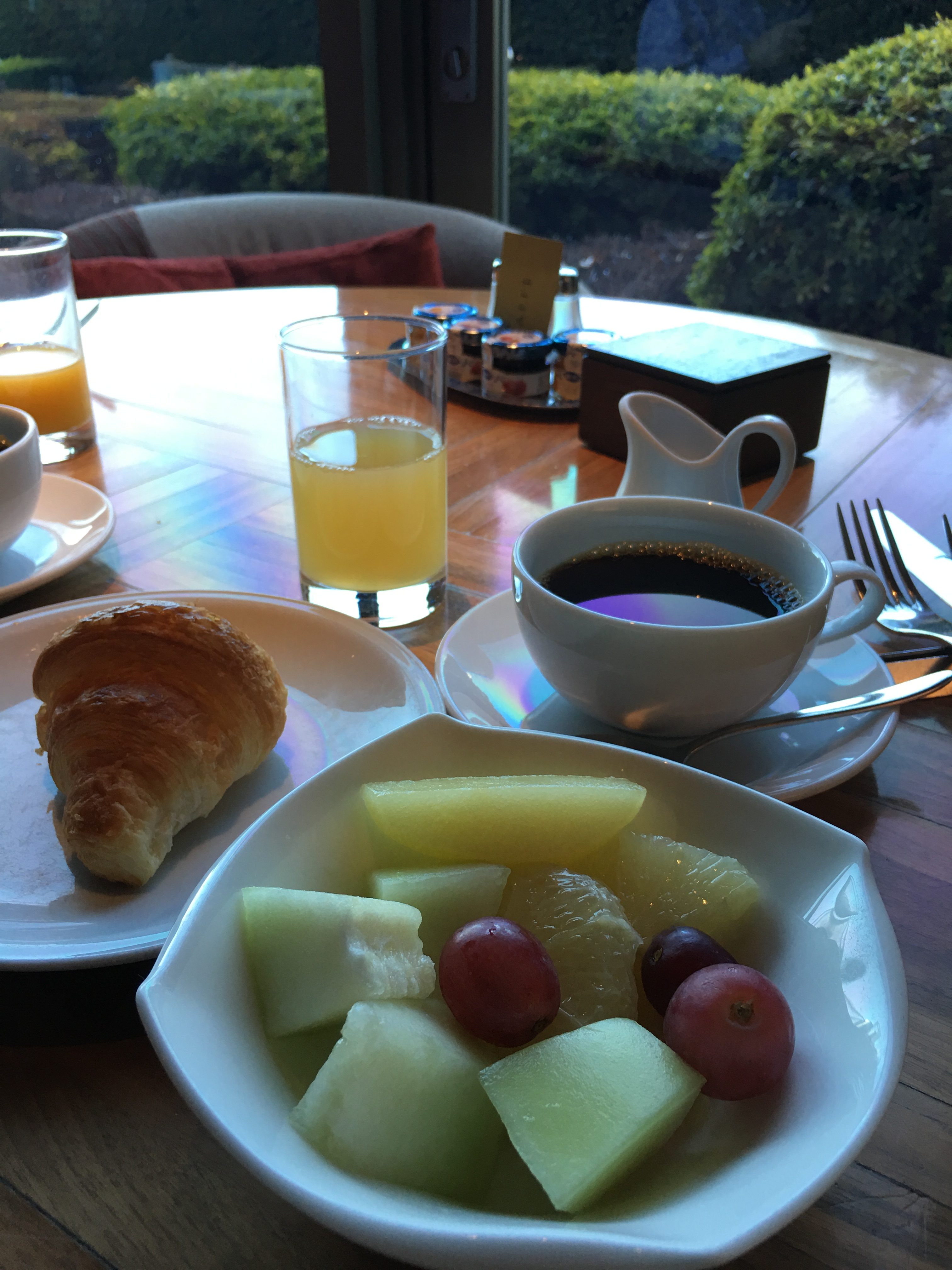 ハイアットリージェンシー東京で日本の朝食 Voyage 世界のホテルと街歩き