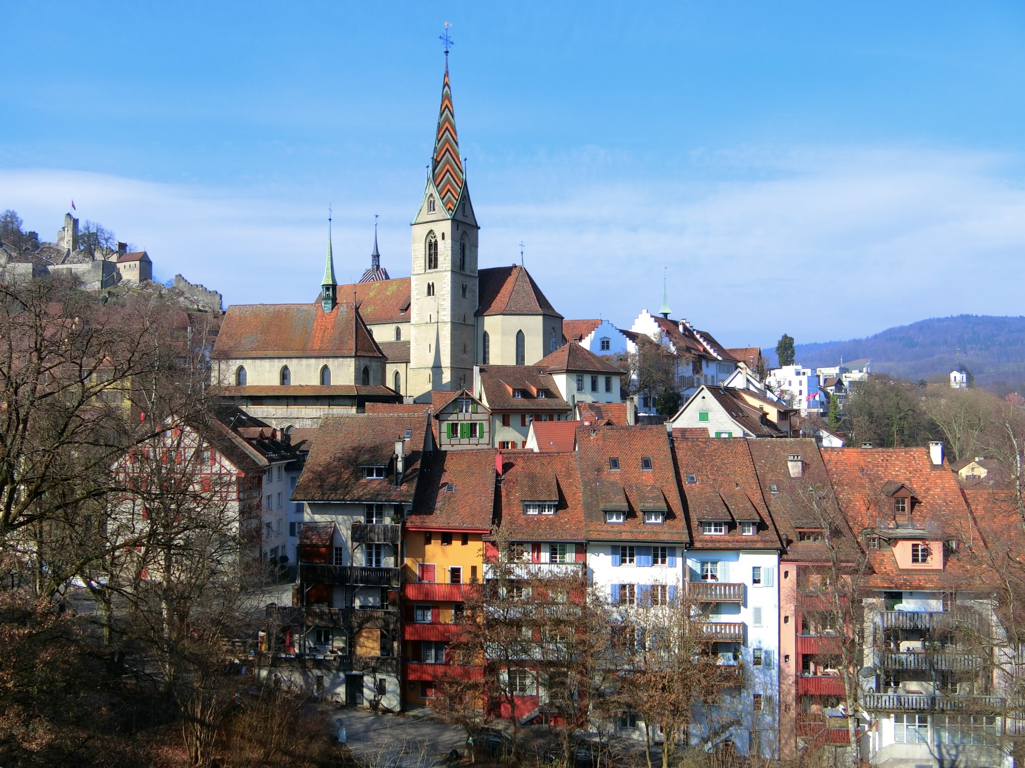 Baden～スイスの小さな温泉町バーデンの旧市街散策～