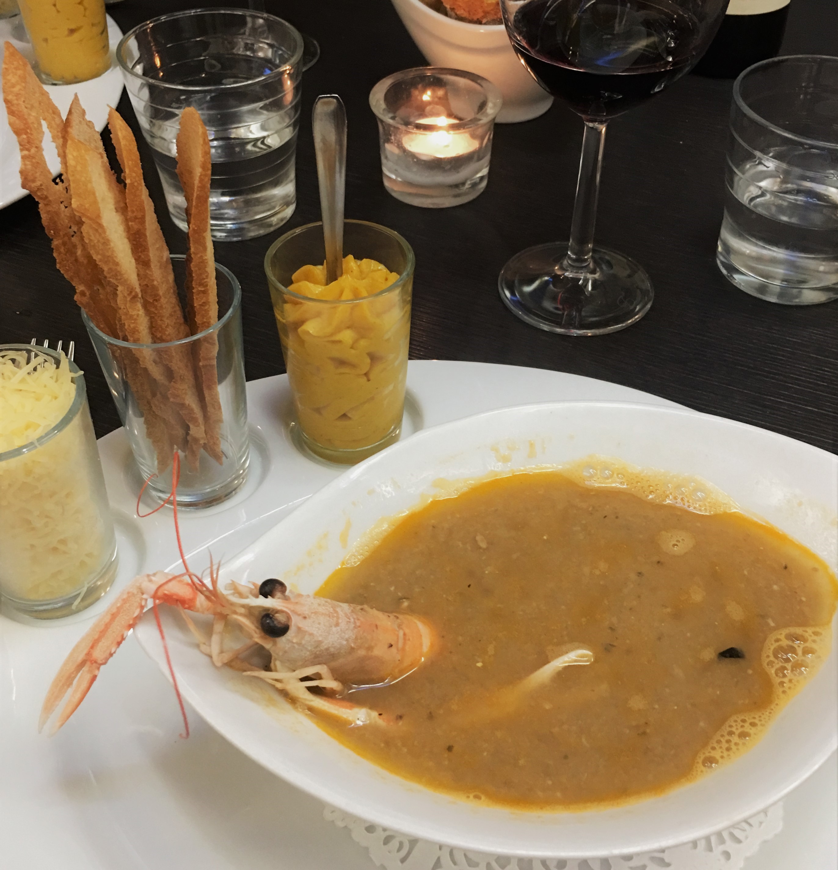 ビアリッツで美味しいフィッシュスープ@Le Galion