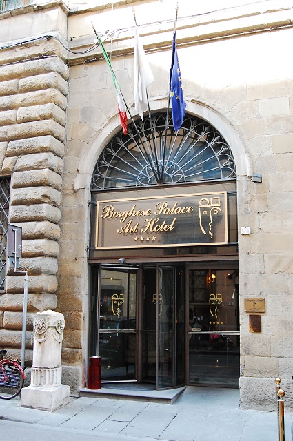 フィレンチェのボルゲーゼ パレス アート ホテルに滞在