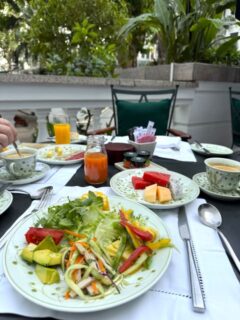 スパイスガーデンで朝ご飯＠ソフィテル レジェンド メトロポール ハノイ