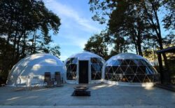 中津川のグランピング森の空にチェックイン♪