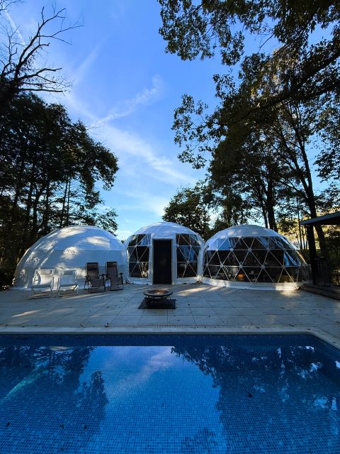 中津川のグランピング森の空にチェックイン♪