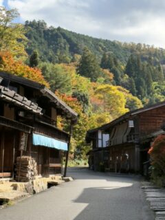 秋の妻籠宿を歩こう2025