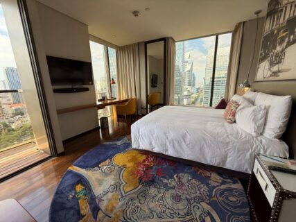 スタンダードコーナールームに滞在＠ホテルインディゴ バンコク ワイレスロード