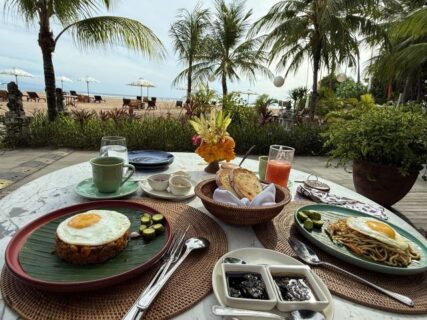 タンジュン サリの朝ご飯
